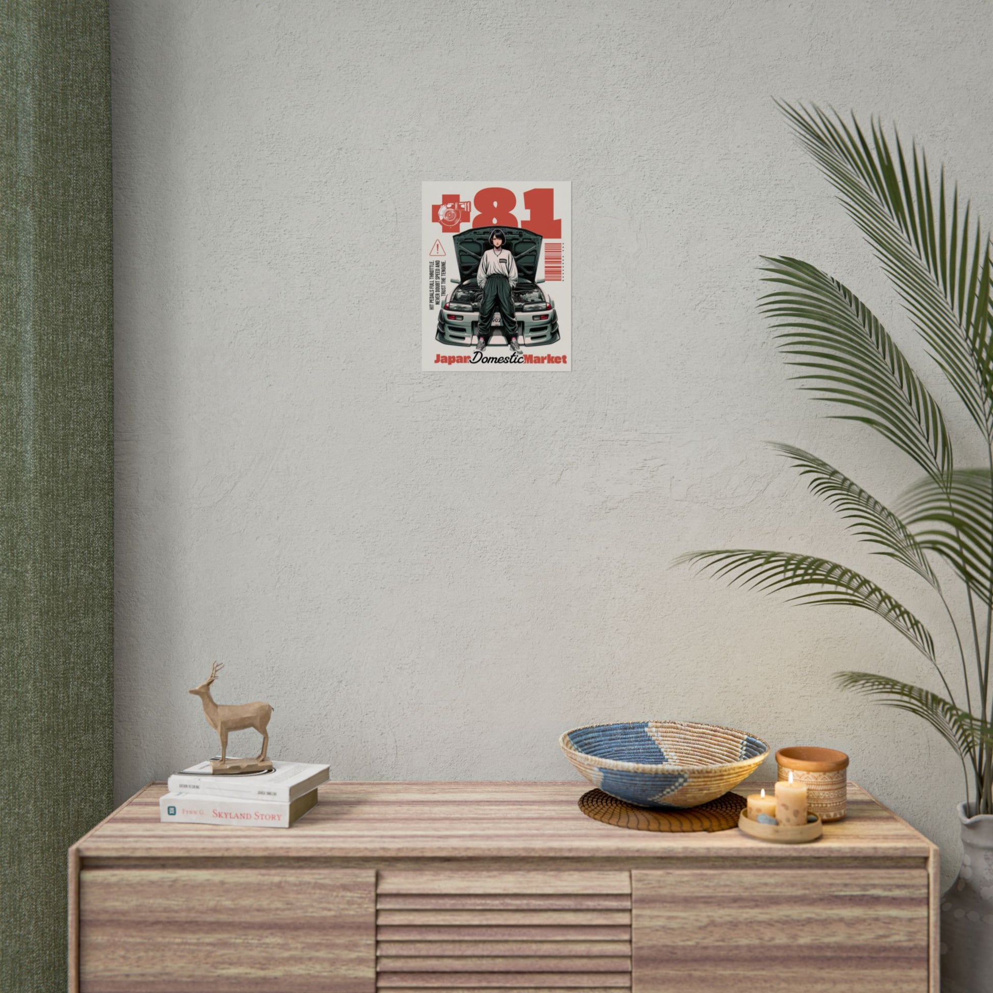 JDM Retro Rolled Poster Print