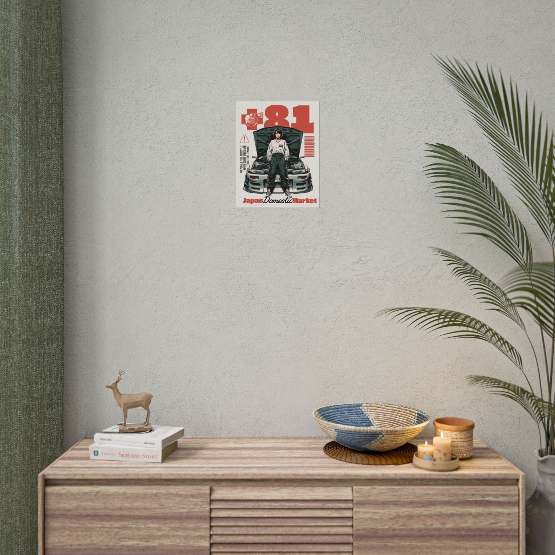 JDM Retro Rolled Poster Print