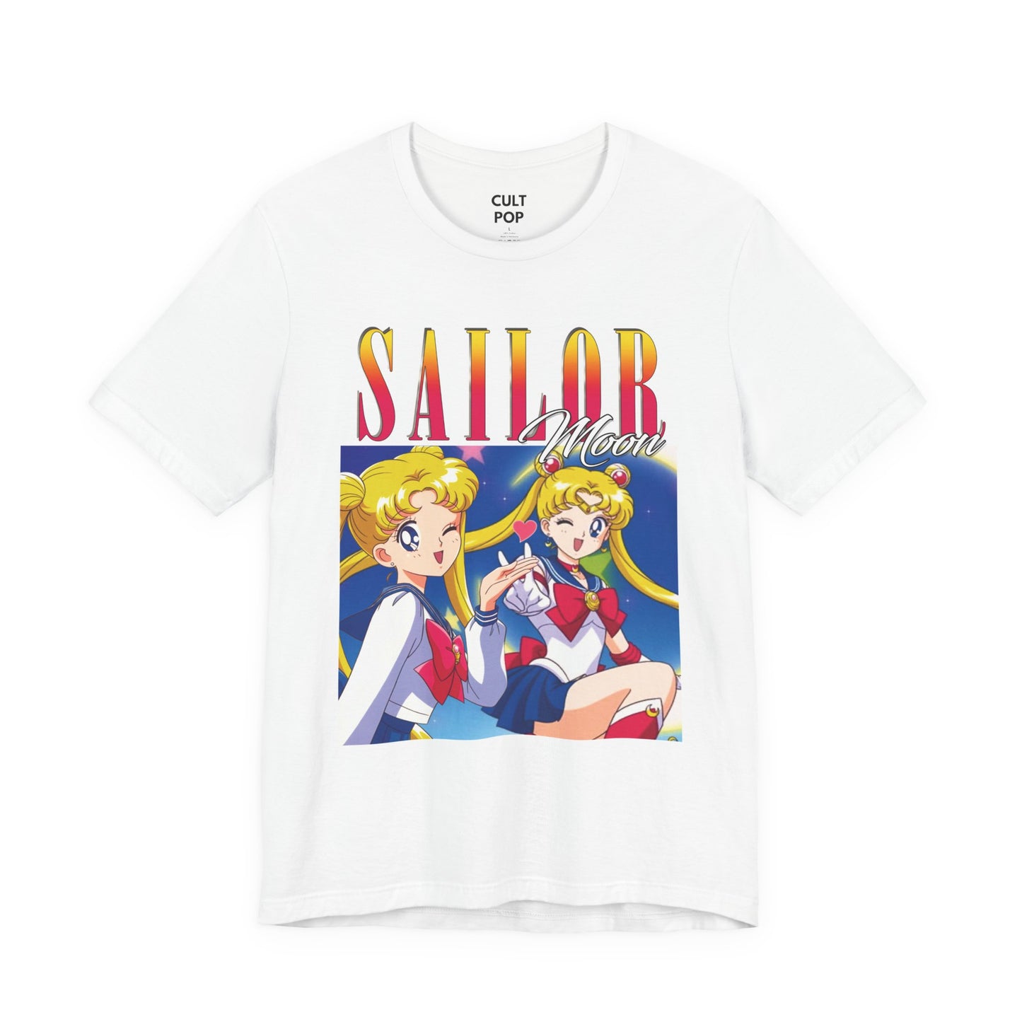 Vintage Style Sailor Moon Graphic Tee