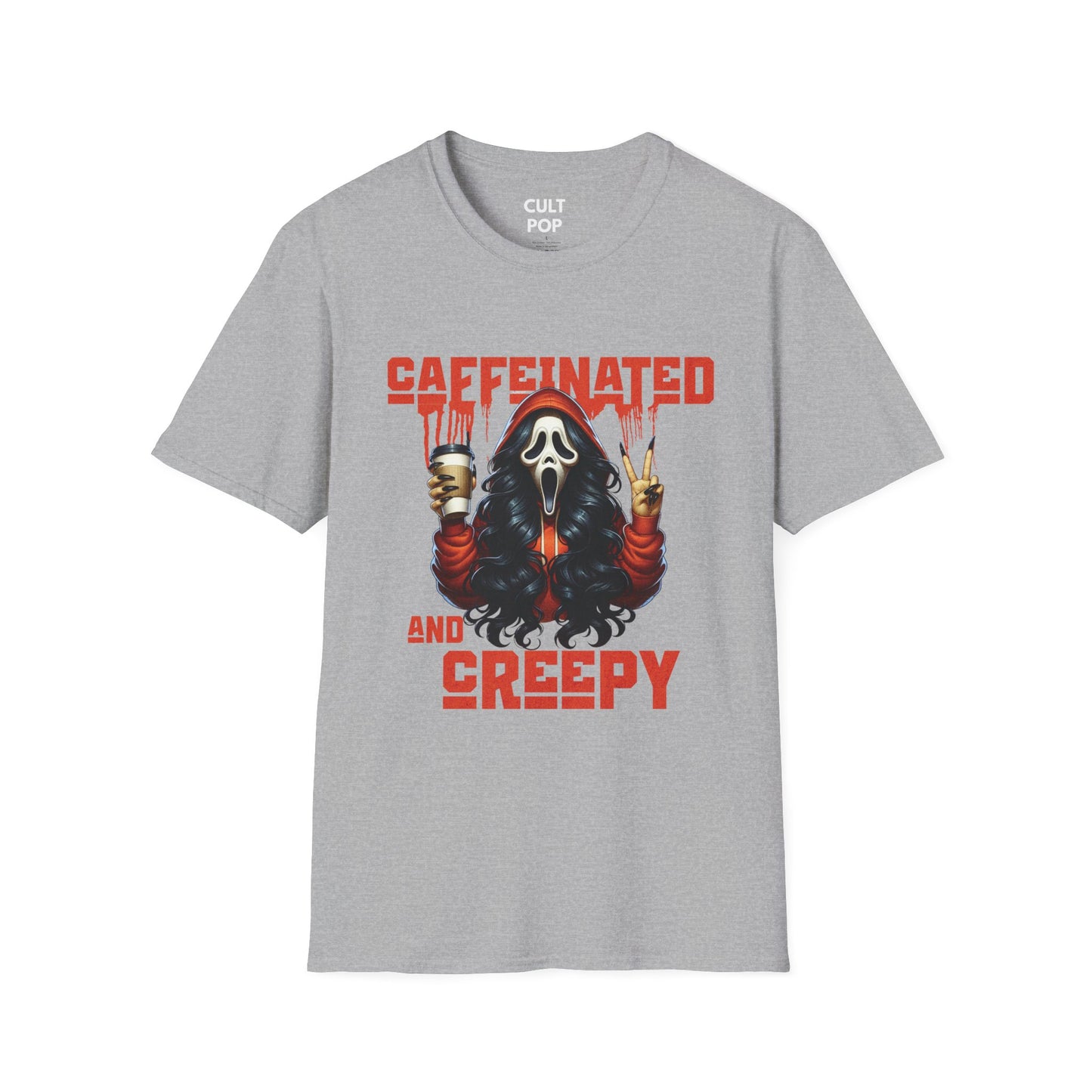 Caffeinated and Creepy Tee