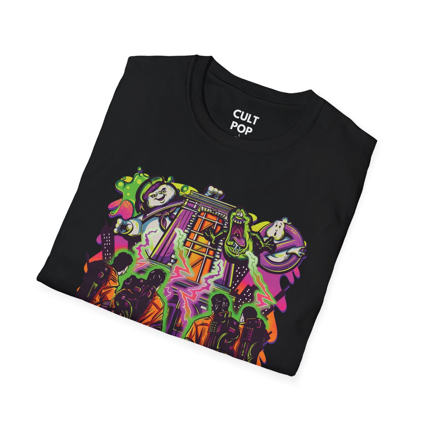 80s Nostalgia Ghost WYGC Tee
