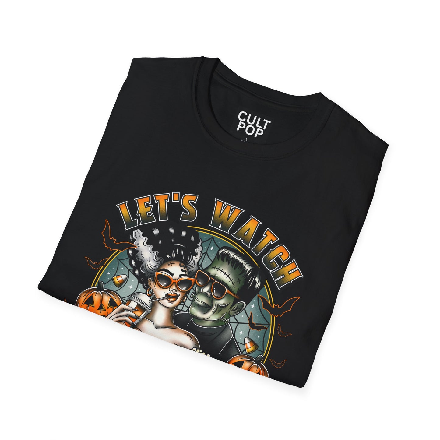Let's Watch Scary Movies Tee