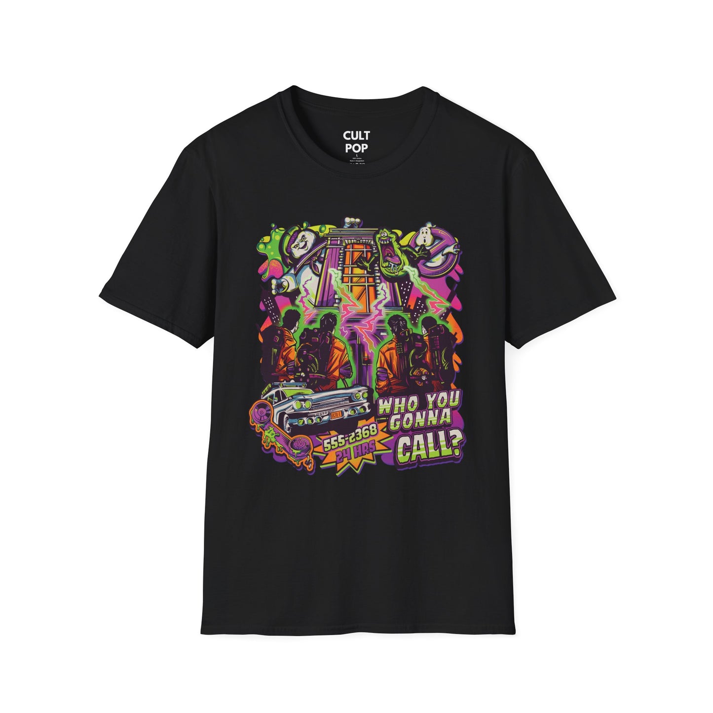 80s Nostalgia Ghost WYGC Tee