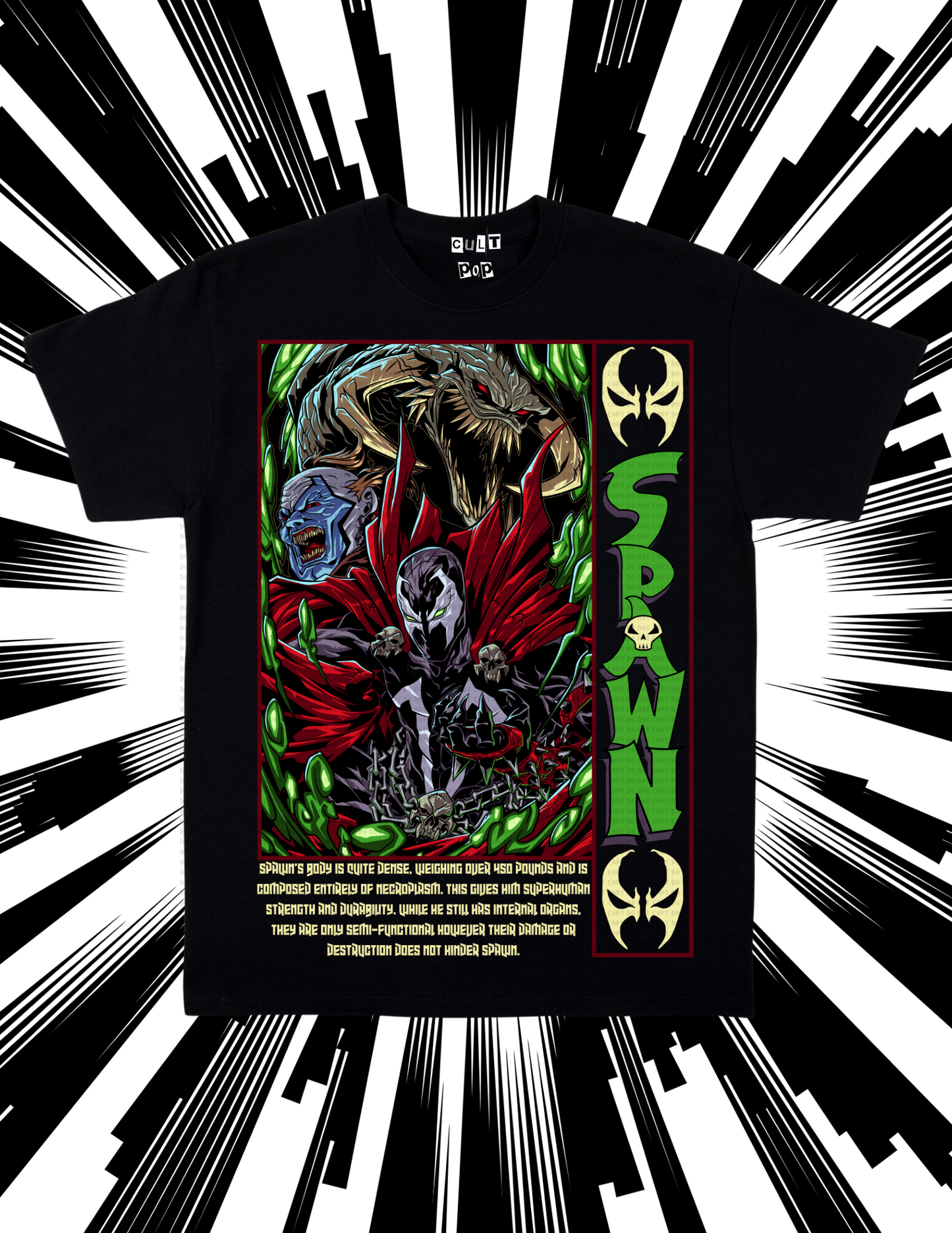 Comic Spawn Cotton Tee