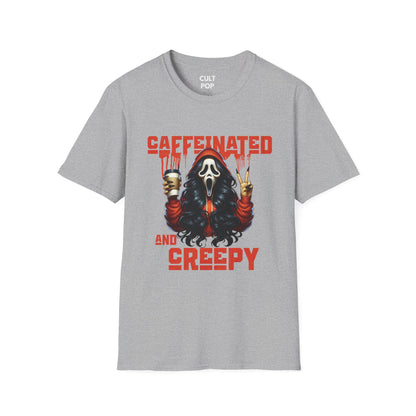 Caffeinated and Creepy Tee