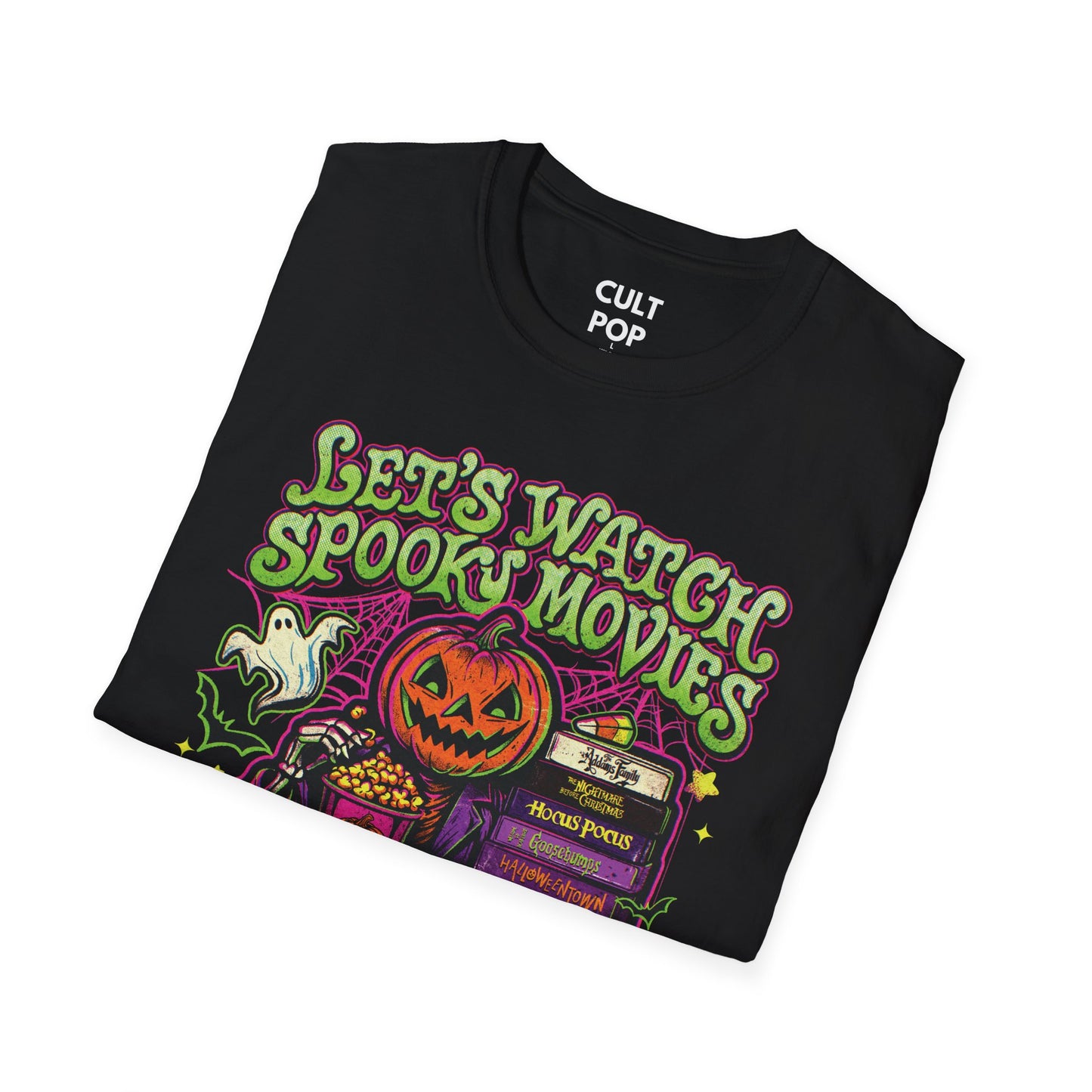 Let's Watch Spooky Movies Tee