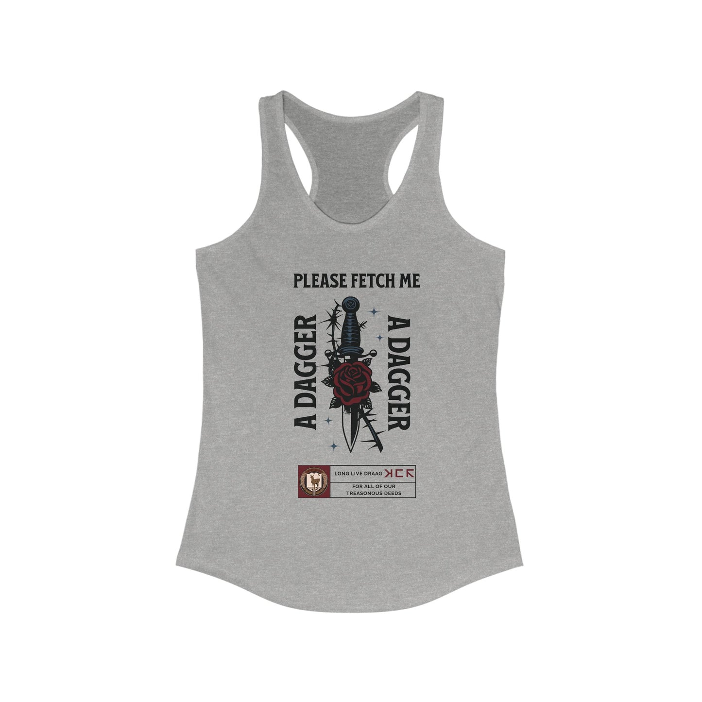 A Dagger Racerback Tank Top