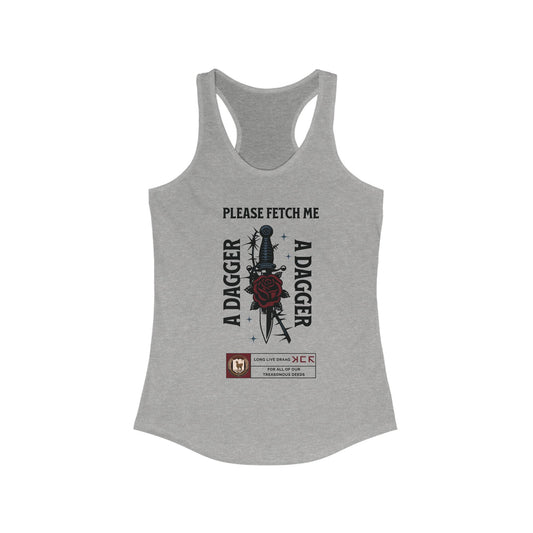 A Dagger Racerback Tank Top