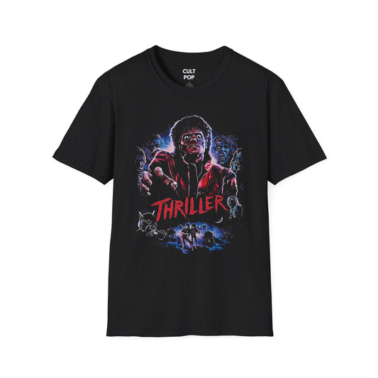 Vintage Print Thriller Graphic Tee