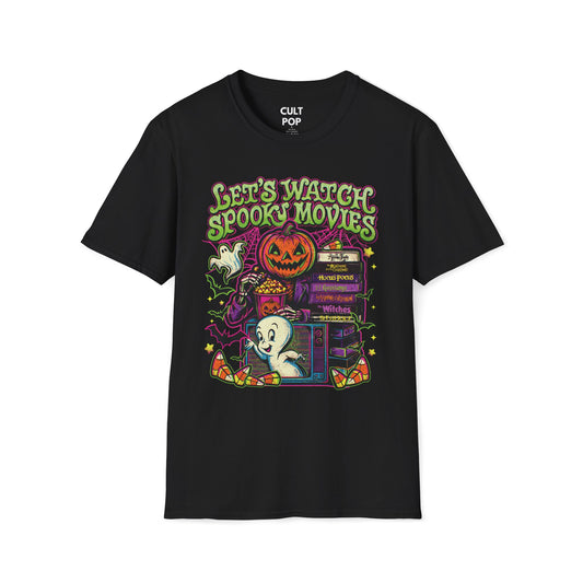 Let's Watch Spooky Movies Tee