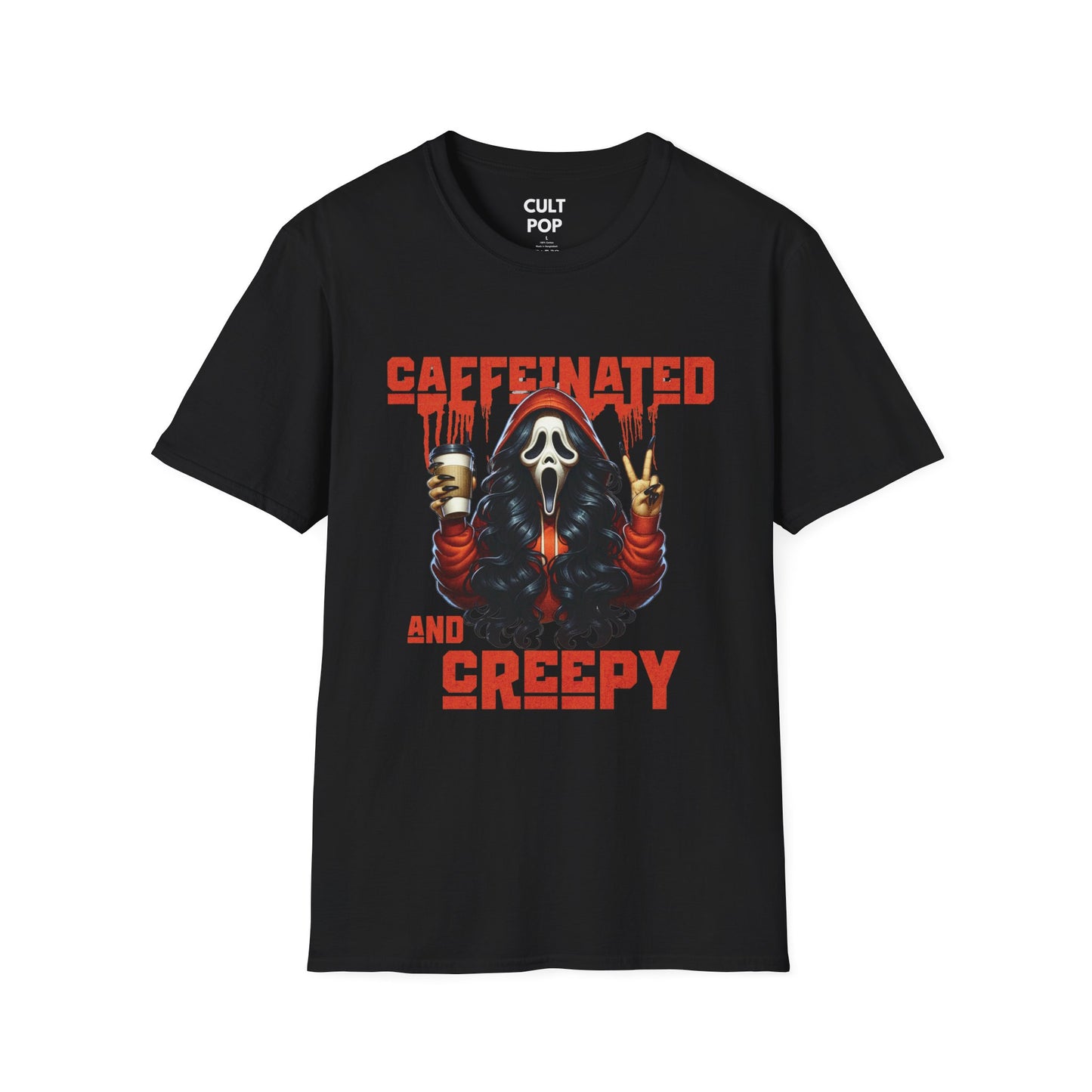 Caffeinated and Creepy Tee