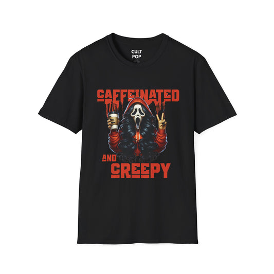 Caffeinated and Creepy Tee